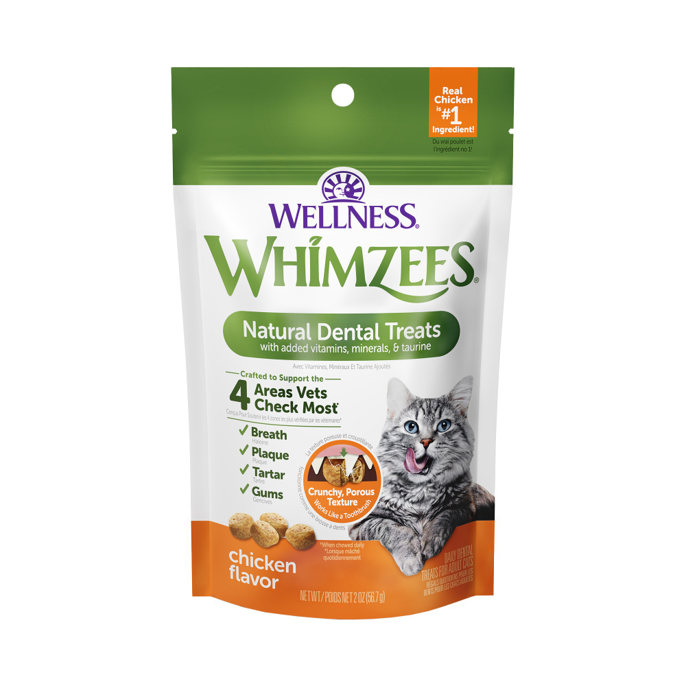 Whimzees Cat Dental Treats Chicken Flavor