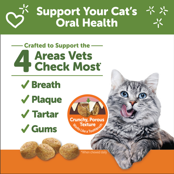 Whimzees Cat Dental Treats Chicken Flavor