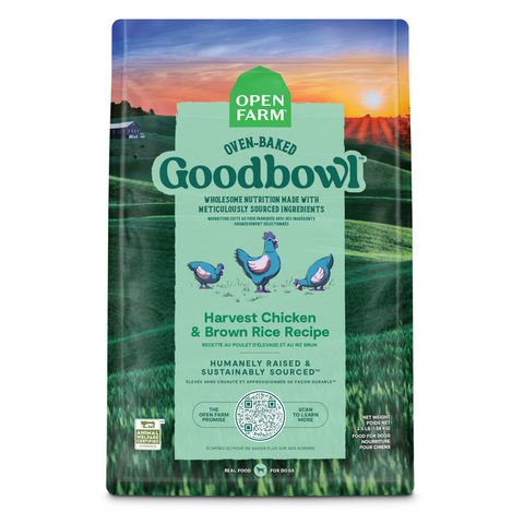 Open Farm GoodBowl Harvest Chicken and Brown Rice Dry Dog Food