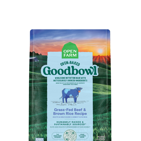 Open Farm GoodBowl Grass Fed Beef and Brown Rice Dry Dog Food
