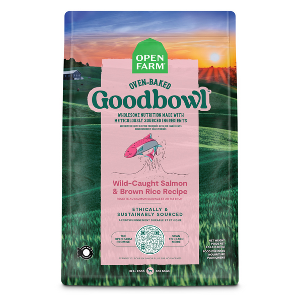 Open Farm GoodBowl Wild Caught Salmon and Brown Rice Dry Dog Food