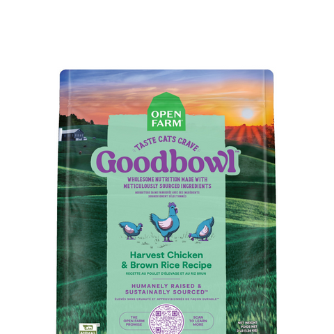 Open Farm GoodBowl Harvest Chicken and Brown Rice Dry Cat Food