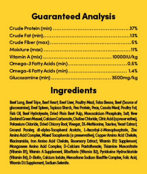 Animals Like Us Freeze Dried RawMix50 Grass-Fed Beef Dog Food