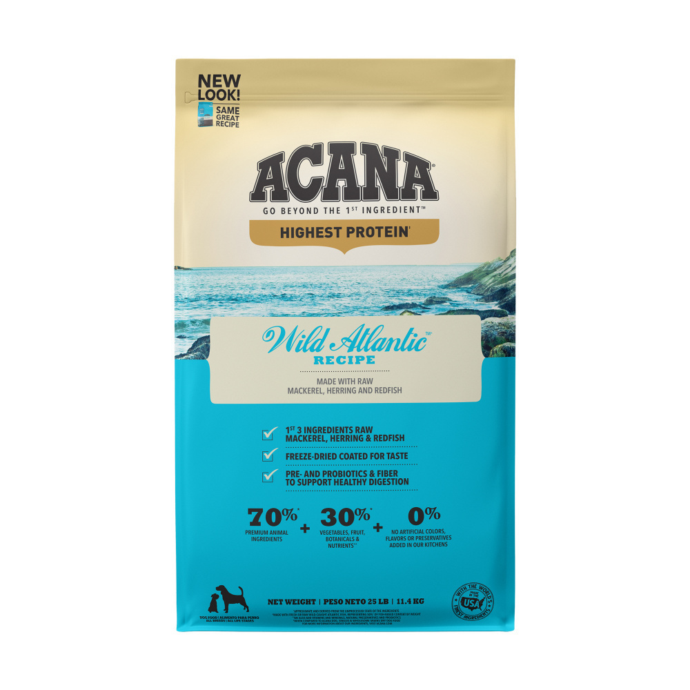 Acana Highest Protein Wild Atlantic Recipe Dry Dog Food