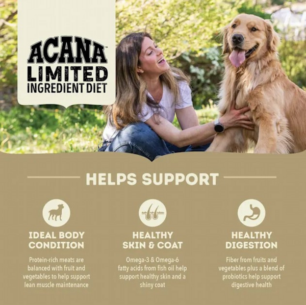 Acana Singles Limited Ingredient Dry Dog Food Duck & Pear Recipe