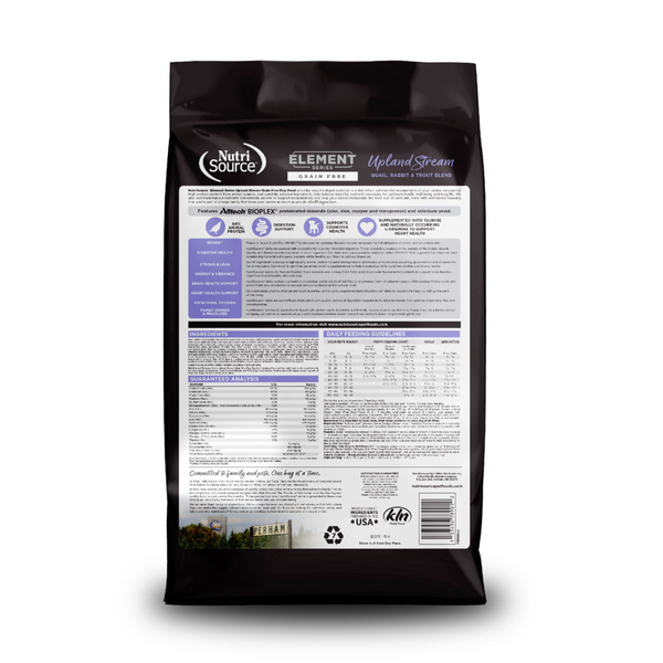 NutriSource Element Upland Stream Dog Food