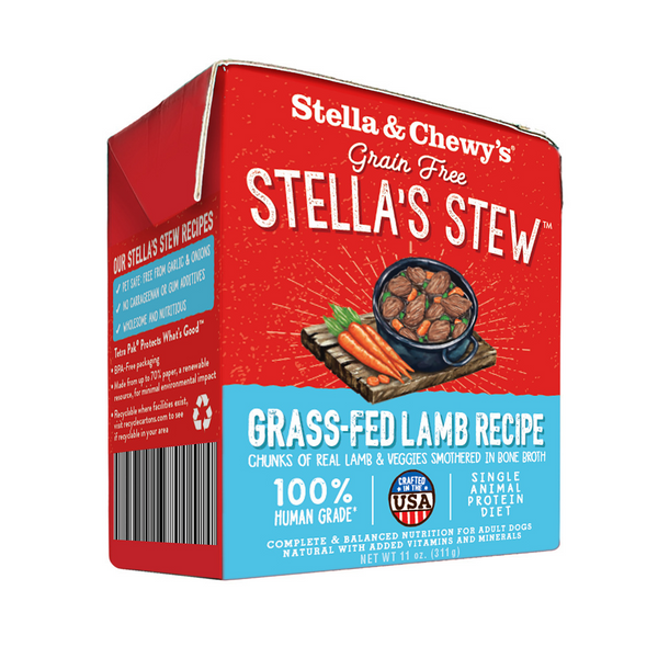 Stella & Chewy's Stella's Stew Grass Fed Lamb Recipe Food Topper for Dogs