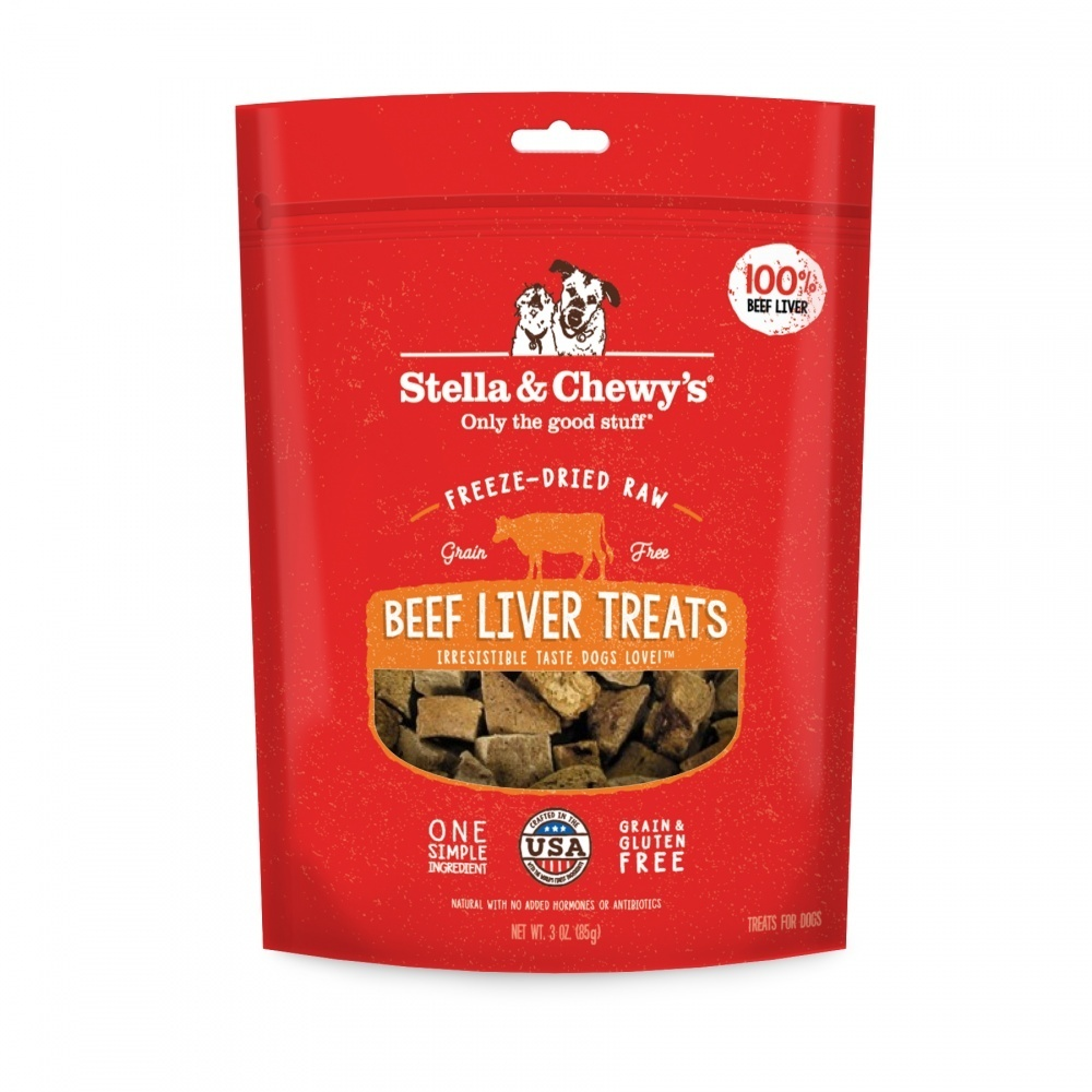 Stella & Chewy's Freeze-Dried Raw Beef Liver Dog Treats