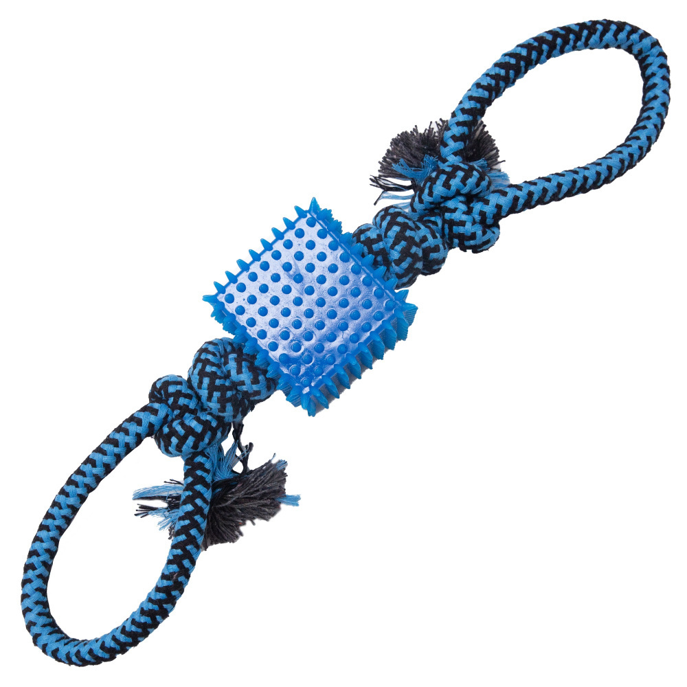 Snugarooz Tug-N-Cube Tug Dog Toy