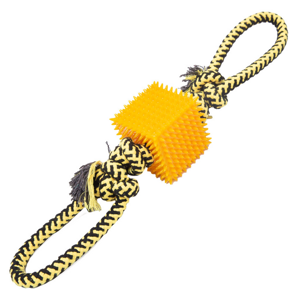 Snugarooz Tug-N-Cube Tug Dog Toy