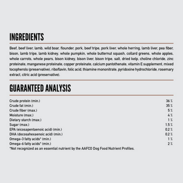 ORIJEN Regional Red Epic Bites Freeze-Dried Dry Dog Food