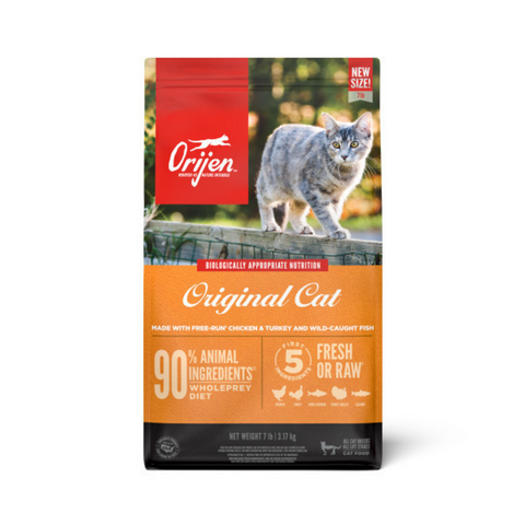 ORIJEN Dry Original Premium, High Protein, Fresh & Raw Animal Ingredients Dry Cat Food