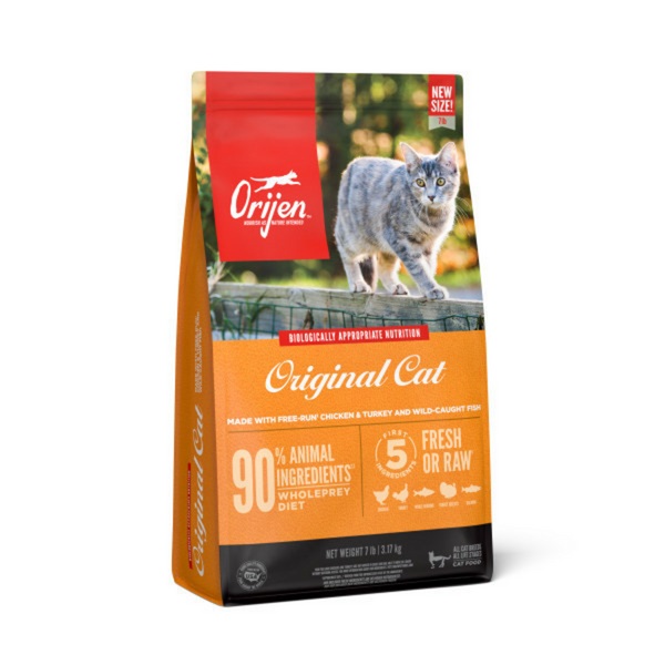 ORIJEN Dry Original Premium, High Protein, Fresh & Raw Animal Ingredients Dry Cat Food
