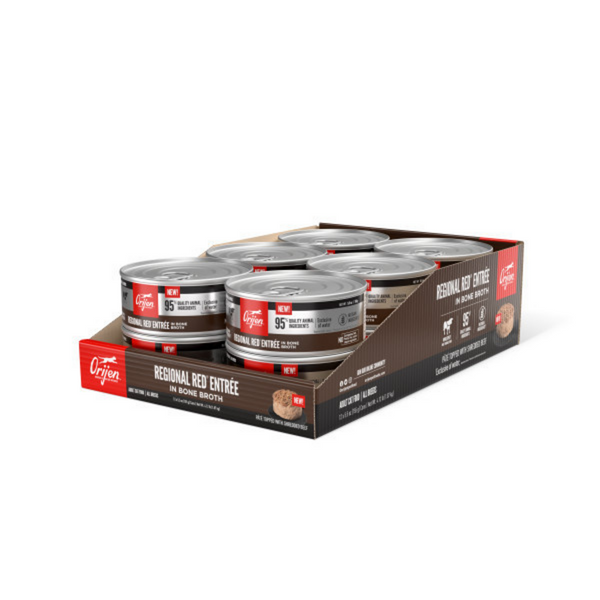 Orijen Regional Red Entree in Bone Broth Wet Cat Food