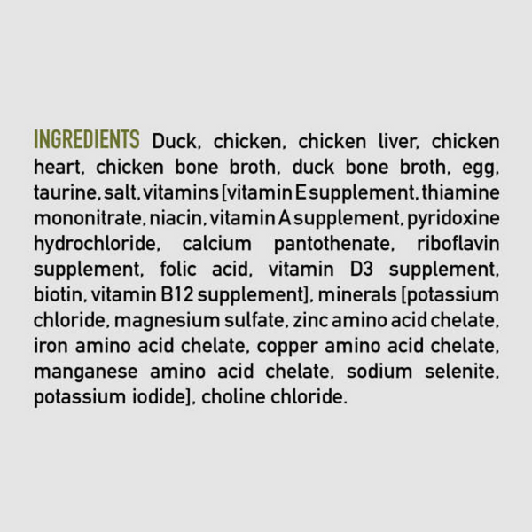 Orijen Duck and Chicken Entree in Bone Broth Wet Cat Food