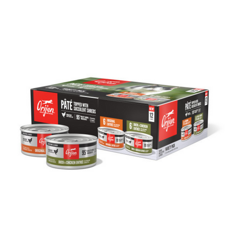 ORIJEN Premium Pate Variety Pack Wet Cat Food
