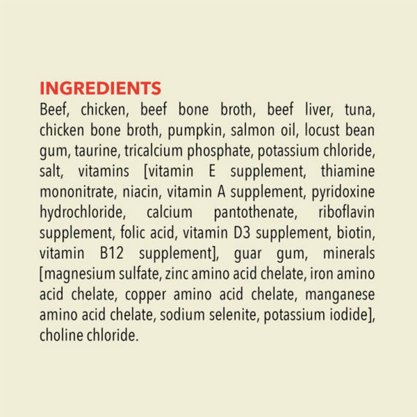 Acana Beef, Chicken + Tuna Recipe in Bone Broth Wet Cat Food