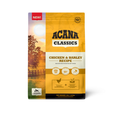 ACANA Classics Chicken and Barley Recipe, Dry Dog Food