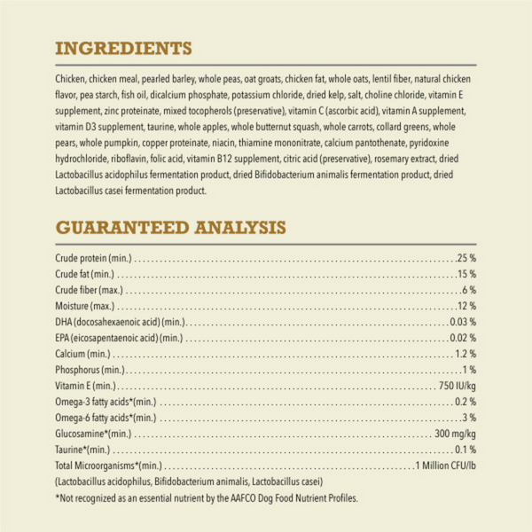 ACANA Classics Chicken and Barley Recipe, Dry Dog Food
