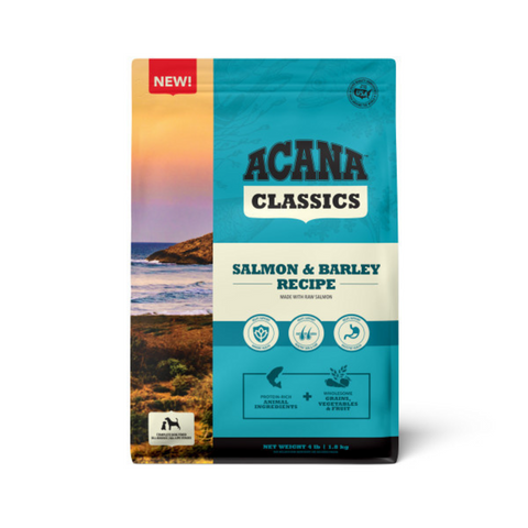 ACANA Classics Salmon and Barley Recipe, Dry Dog Food