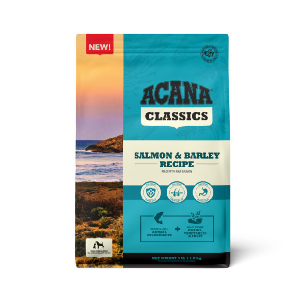 ACANA Classics Salmon and Barley Recipe, Dry Dog Food