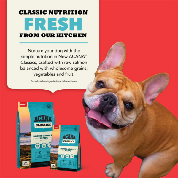 ACANA Classics Salmon and Barley Recipe, Dry Dog Food