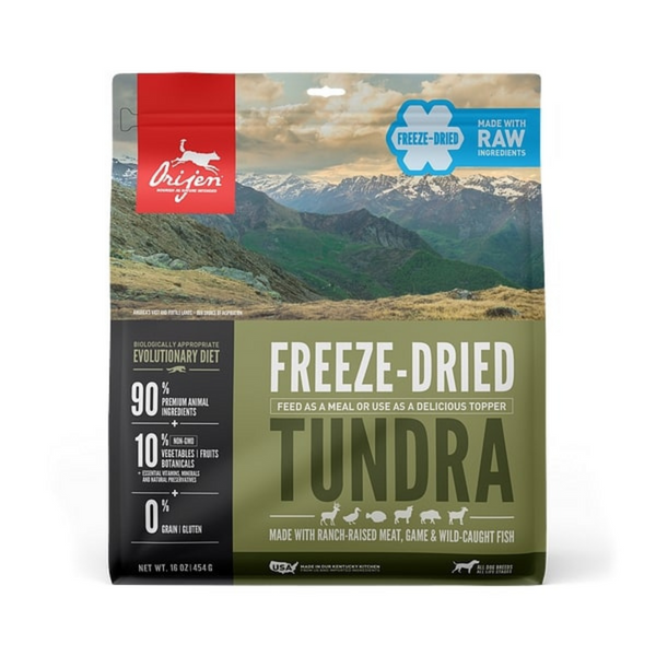 ORIJEN Grain Free Tundra Adult Freeze Dried Dog Food