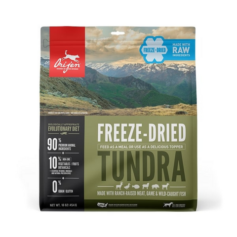 Orijen Grain Free Tundra Adult Freeze Dried Dog Food