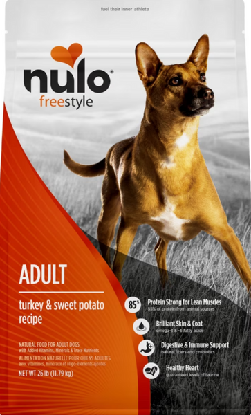 Nulo Freestyle Adult Dog Grain Free Turkey & Sweet Potato Recipe Dry Food