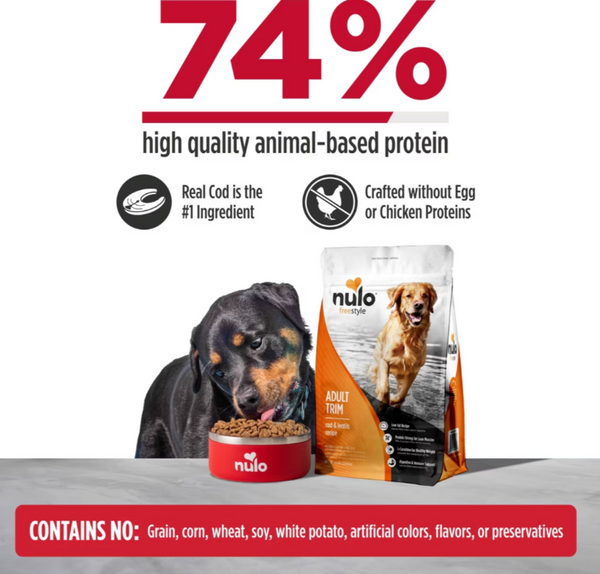 Nulo Freestyle Adult Dog Trim Grain Free Cod