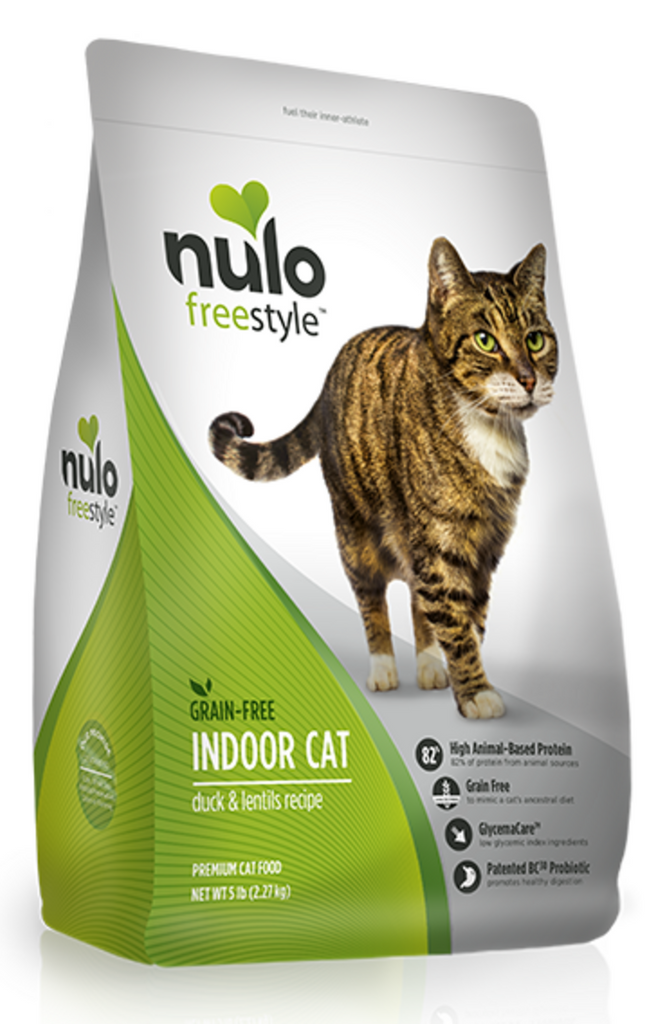 Nulo Freestyle Grain Free Duck and Lentil Indoor Cat Food