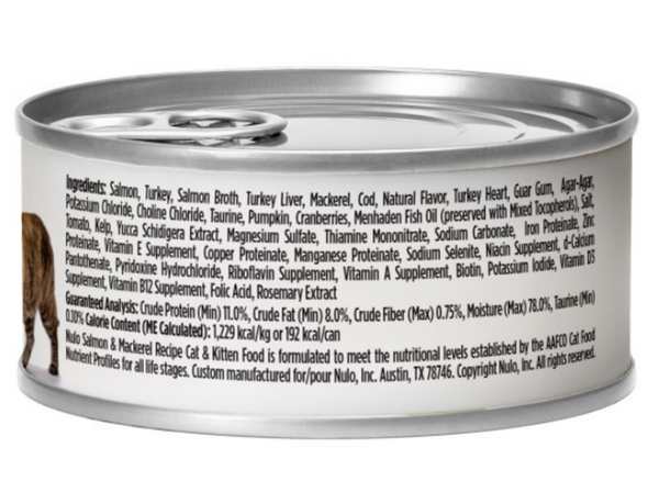 Nulo Freestyle Cat Pate Grain Free Salmon & Mackerel