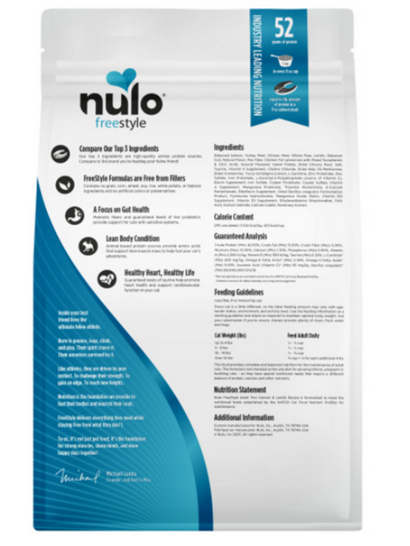 Nulo Freestyle Cat Trim Grain Free Salmon