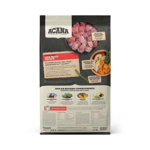 Acana Red Meat Recipe Dry Dog Food