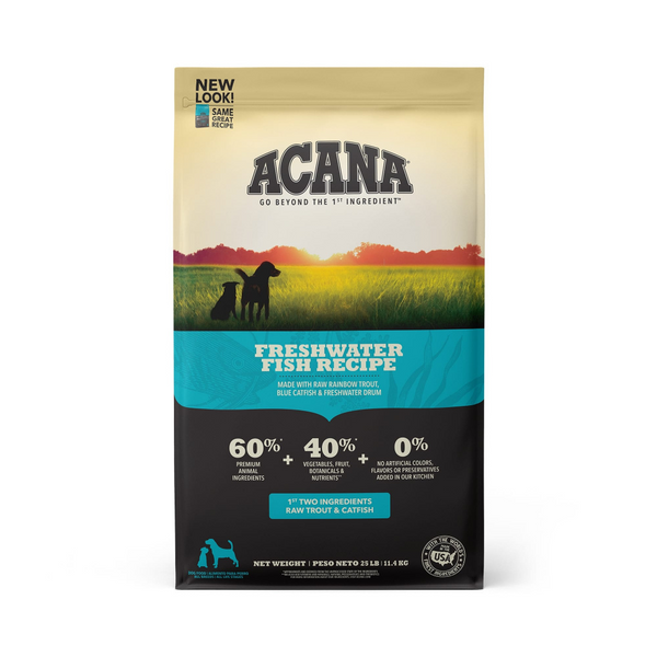 Acana Freshwater Fish Recipe Dry Dog Food