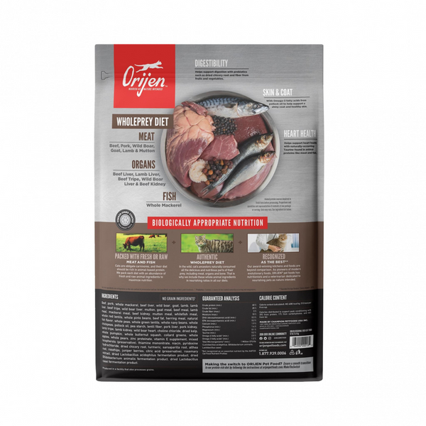 Orijen Grain Free Regional Red Dry Cat Food