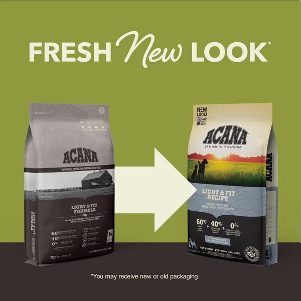 ACANA Adult Dry Dog Food Light & Fit Recipe