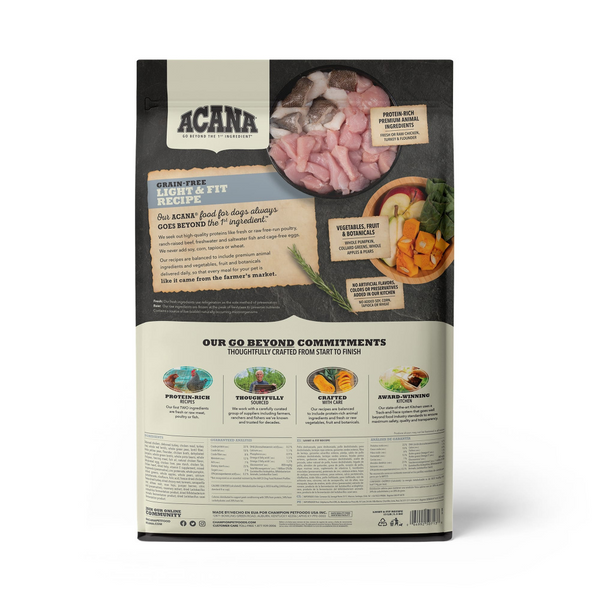 ACANA Adult Dry Dog Food Light & Fit Recipe