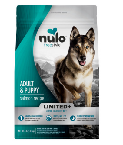 Nulo Freestyle Limited+ Puppy/Adult Grain Free Salmon