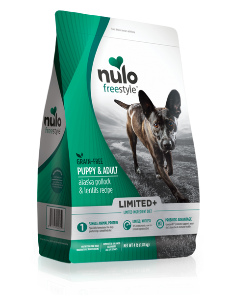 Nulo Freestyle Limited+ Puppy/Adult Grain Free Pollock