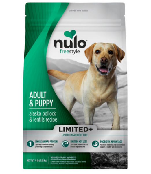 Nulo Freestyle Limited+ Puppy/Adult Grain Free Pollock