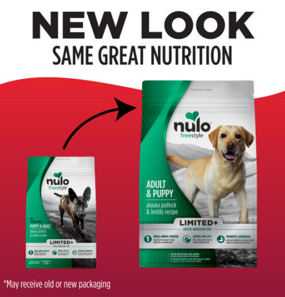 Nulo Freestyle Limited+ Puppy/Adult Grain Free Pollock