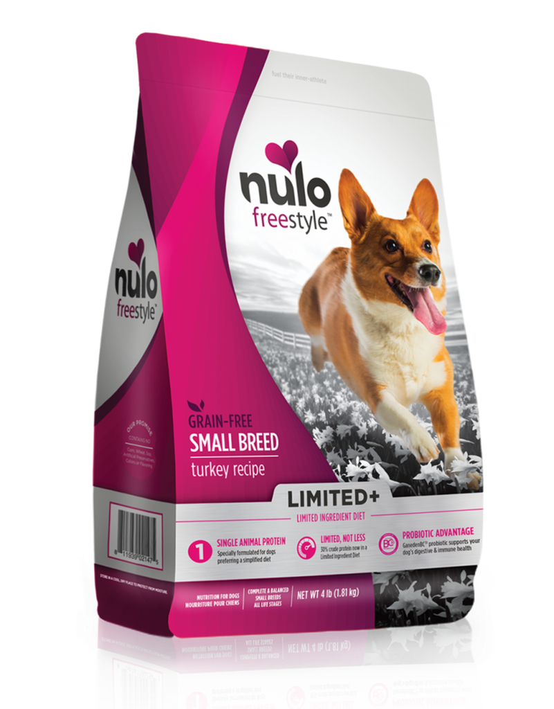 Nulo Freestyle Limited+ Sm Breed Dog Grain Free Turkey