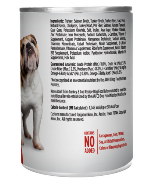 Nulo Freestyle Dog Trim Grain Free Turkey & Cod