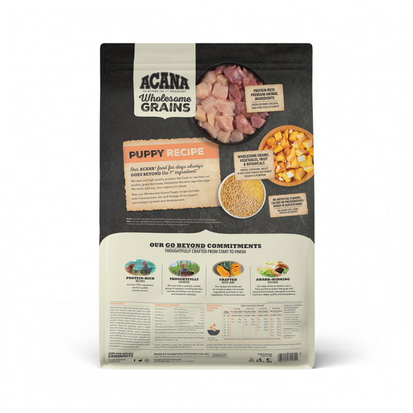 Acana Wholesome Grains Free-Run Poultry & Grains Dry Dog Food