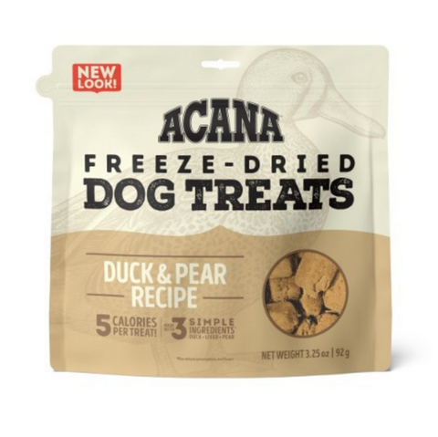 Acana Singles Grain Free Limited Ingredient Diet Duck & Pear Formula Dog Treats