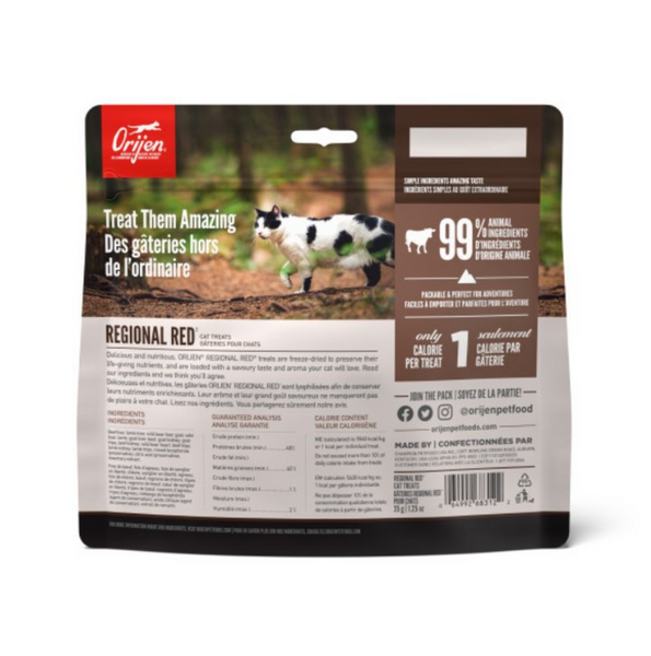 Orijen Freeze Dried Regional Red Cat Treats