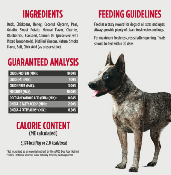 Nulo Dog Trainers Grain Free Duck Training Treats
