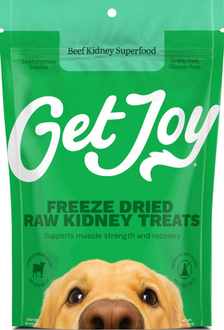 Get Joy Balance 100% Beef Kidney Freeze Dried Dog Treats