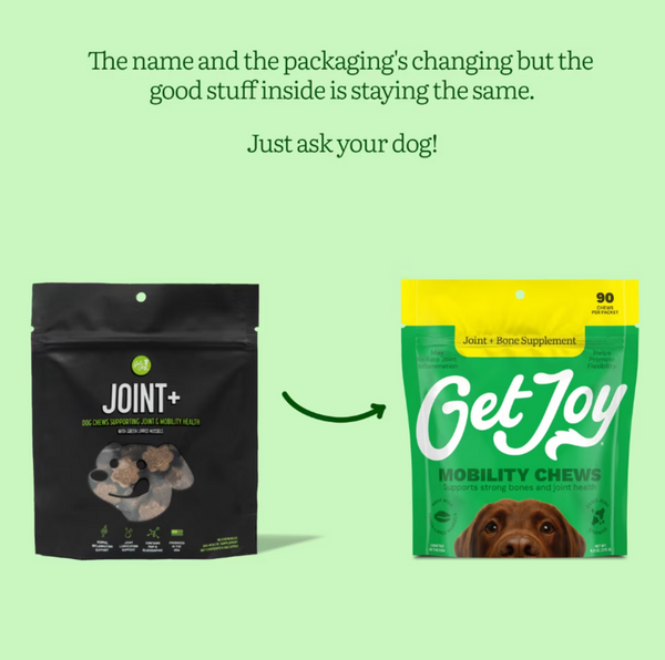 Get Joy Joint + Supplement Soft Chew Dog